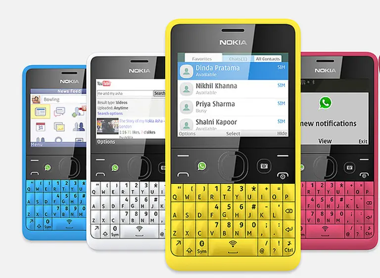 Nokia presenta su nuevo Asha 210 con un botón de acceso directo a WhatsApp