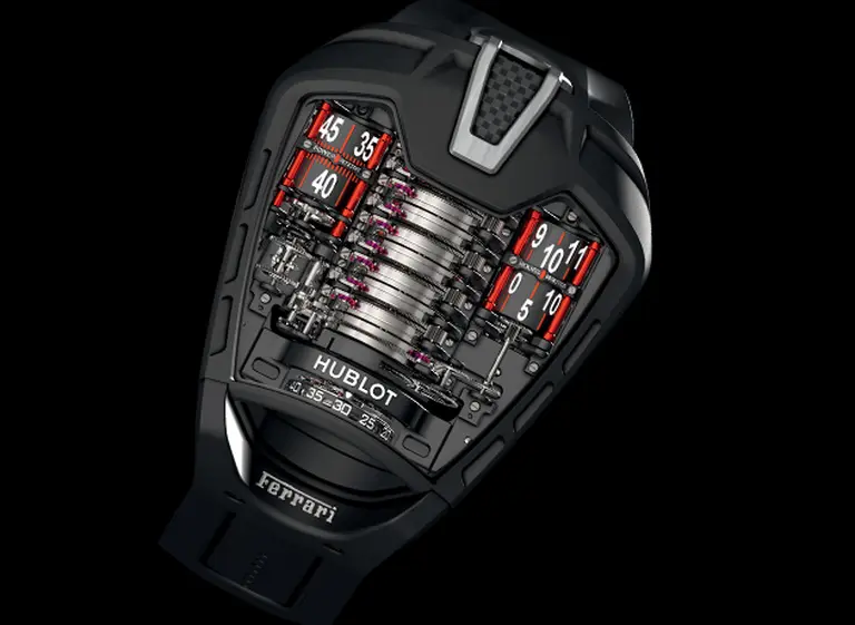 Para amantes de los motores, Hublot presenta su nuevo reloj "LaFerrari"