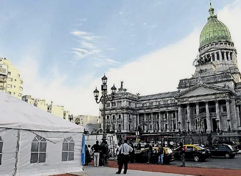 Cristina Kirchner habló de la carpa blanca frente al Congreso y criticó a la oposición