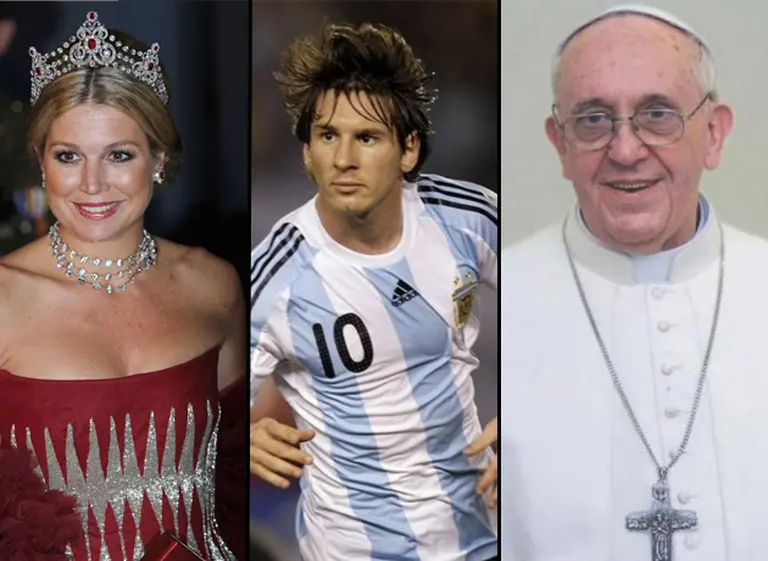 Máxima, Messi y el Papa: 3 figuras que representan a Argentina en el imaginario popular holandés