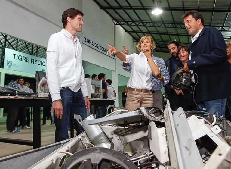 Abren en Tigre un centro de recepción de aparatos electrónicos y eléctricos en desuso