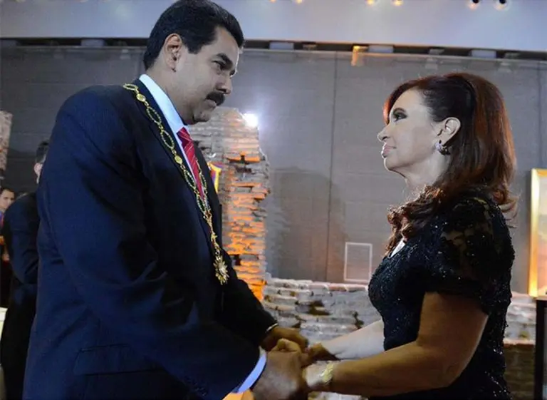 Cristina Kirchner, en la cena en honor a Nicolás Maduro: "Esta es una noche de futuro"
