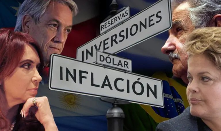 Paseo por el vecindario: cómo le va a otros paí­ses mientras a Argentina "el mundo se le cae encima"