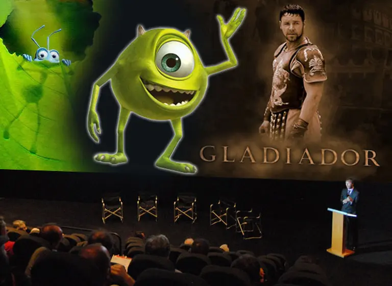 Ahora las empresas capacitan a sus mandos medios con pelí­culas como "Gladiador" y "Bichos"