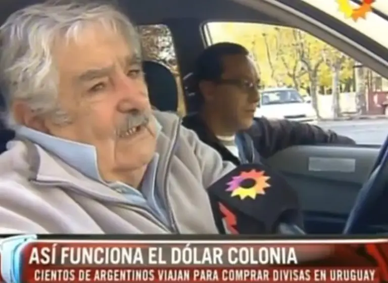 Mujica: "Al revés de Argentina, en Uruguay nos tiene podrido la cantidad de dólares que vienen"