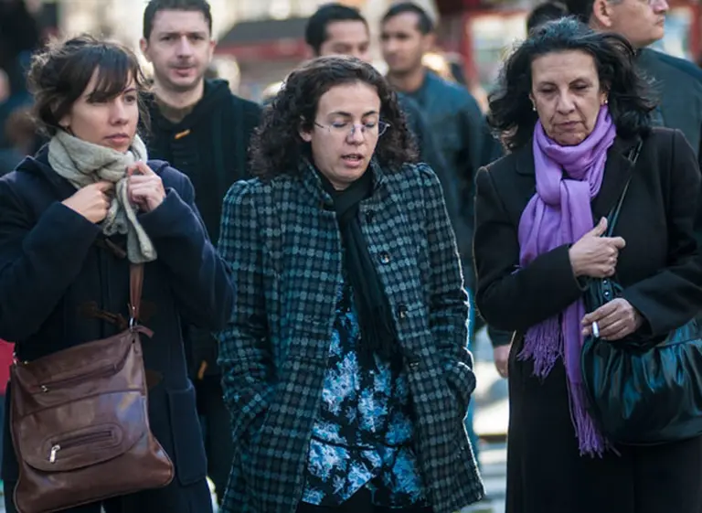 La Ciudad atraviesa la jornada más frí­a del año