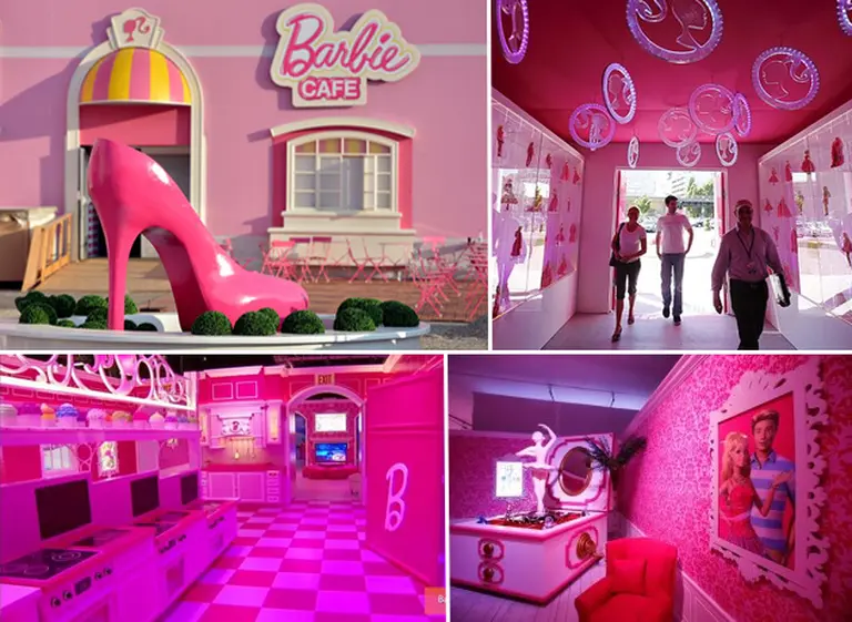 El "sueño rosa" de la apertura de la casa-museo de Barbie se convirtió en "pesadilla de protestas"