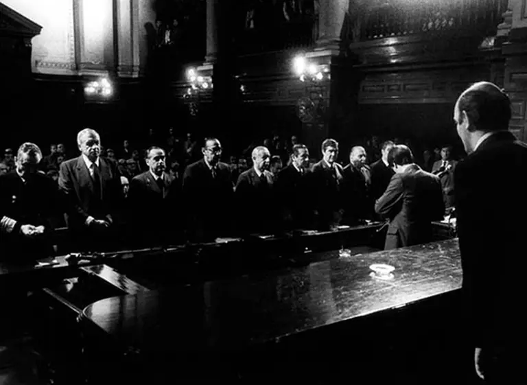 "Falleció condenado", dijeron los primeros jueces que habí­an juzgado a Videla