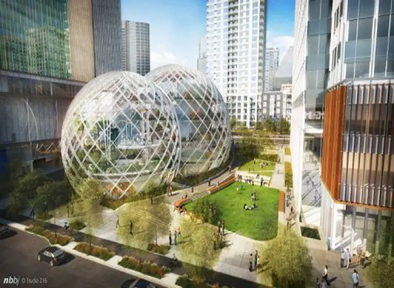 Amazon proyecta una nueva sede central estilo invernadero en Seattle