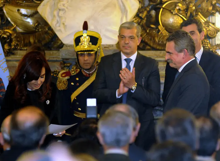 Agustí­n Rossi y Arturo Puricelli asumieron como ministros en Defensa y Seguridad