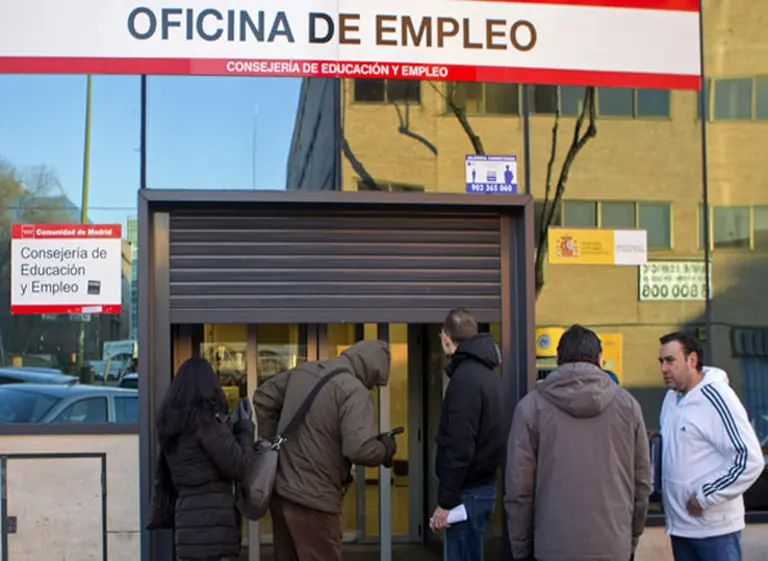 España registró el primer incremento interanual del empleo desde 2008