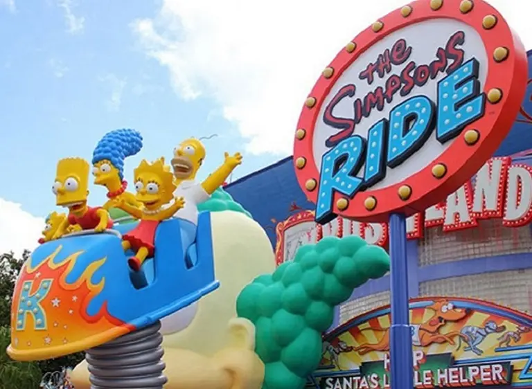Revelan las primeras imágenes del parque temático de Los Simpson