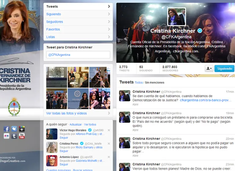 Cristina contra Justicia y SRA: "Es el paí­s del no me acuerdo (según qué) y del no pago (según quién)"