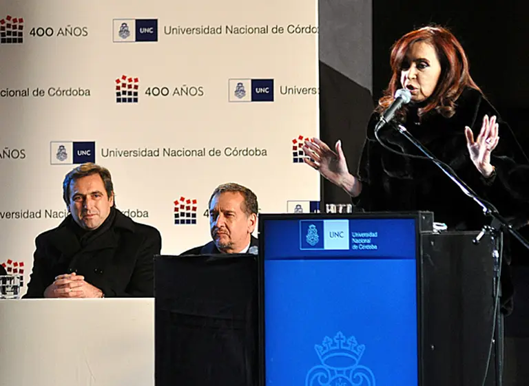 Cristina: "Más temprano que tarde los argentinos van a poder votar a todos los órganos de la Constitución argentina"