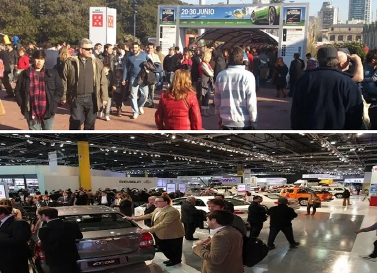 Miles de personas ya asistieron al salón del Automóvil y superarí­a la cifra de 2011