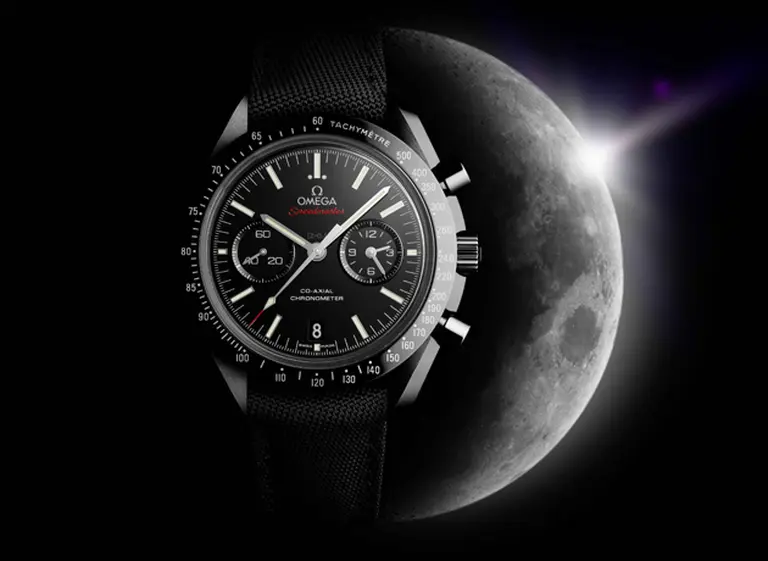 Omega lanza su nueva apuesta en relojes: "Speedmaster Black - Dark Side of the Moon"