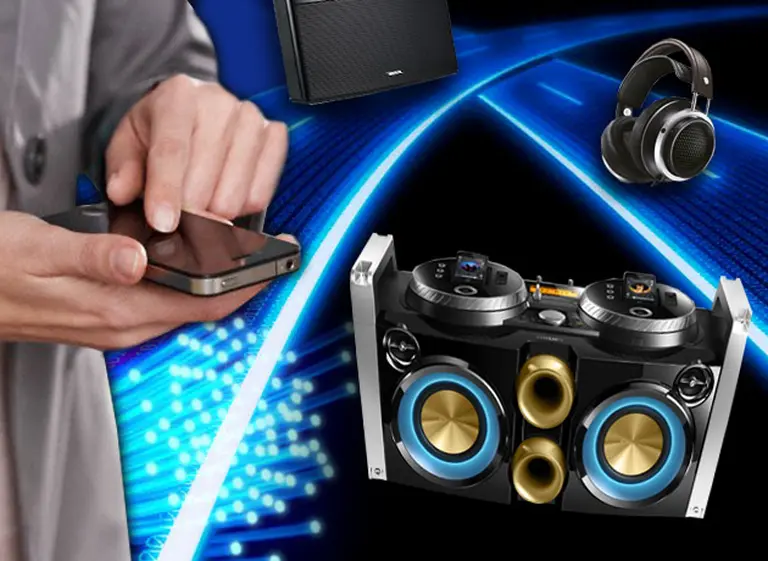 Aliados con smartphones, los equipos de audio quieren combinarse con la ropa y los muebles