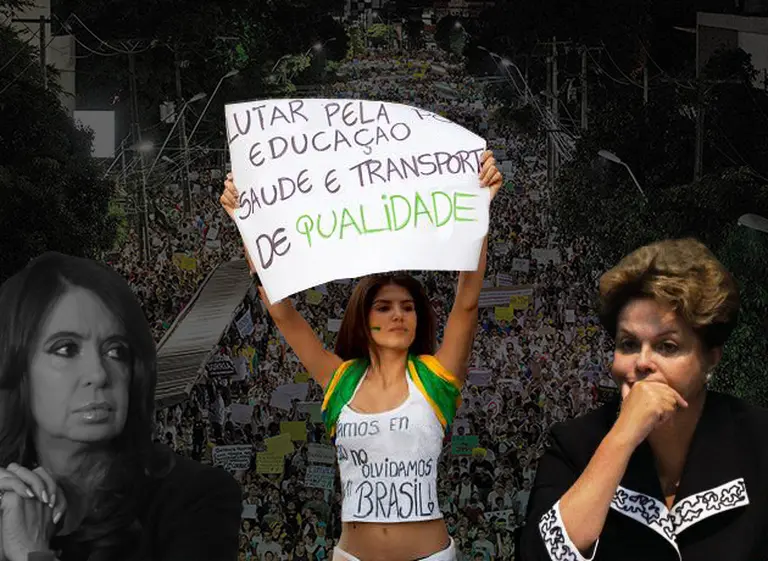 Cristina mira el "caso Brasil", revisa los papeles y mueve fichas por temor al "sí­ndrome Dilma"