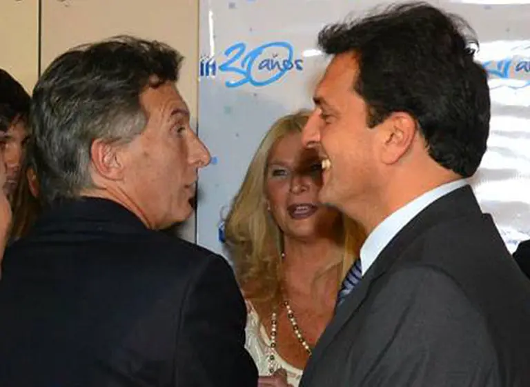 Macri admite su pacto con Massa: "Si tuviera que votar en Provincia, lo harí­a por él"