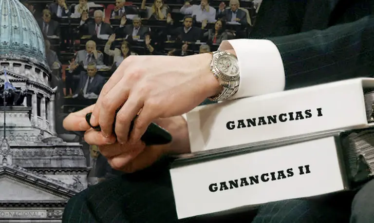Ganancias: unos 50 proyectos de ley descansan en el Congreso a la espera de ser tratados