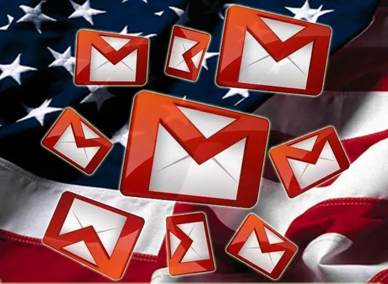 Si usas Gmail, cuidado: Estados Unidos podrí­a estar espiándote