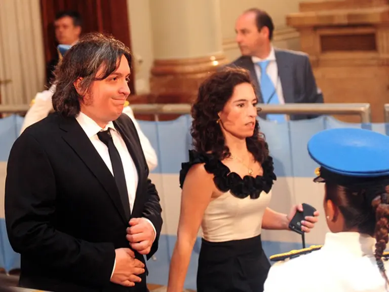 Cristina Kirchner fue abuela: nació Néstor Iván, el hijo de Máximo y Rocí­o Garcí­a