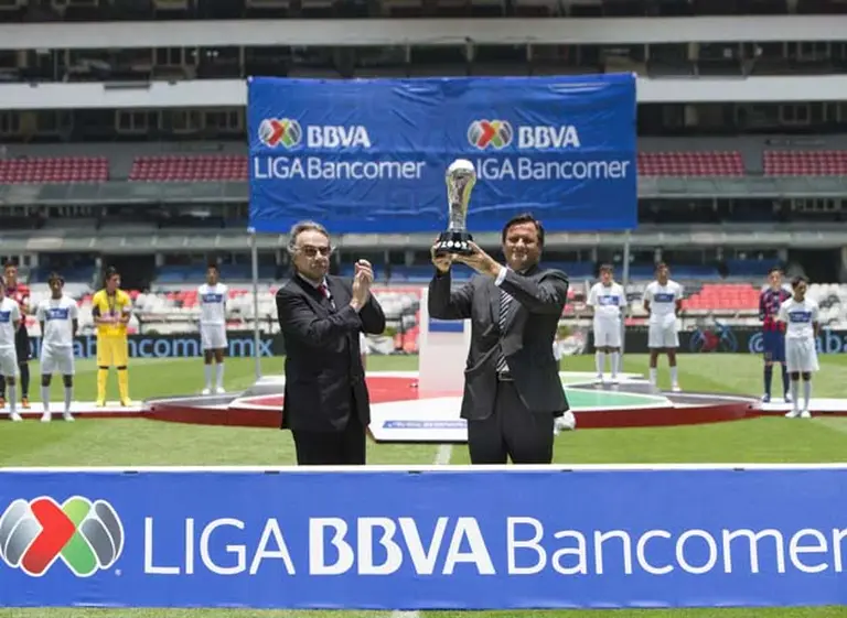 BBVA será el principal auspiciante de la liga de fútbol de México