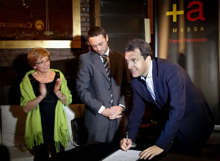 Una ONG desmintió un anuncio de campaña de Sergio Massa