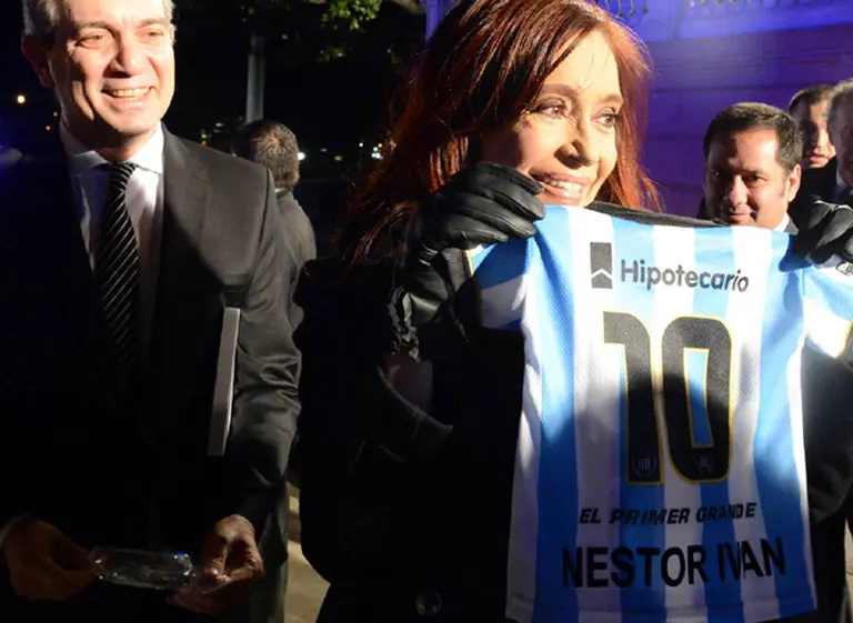 Cristina Kirchner dio detalles de cómo fue el nacimiento de su nieto Néstor Ivan
