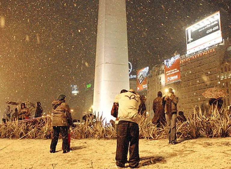 ¿Vuelve la nieve a la Ciudad de Buenos Aires?