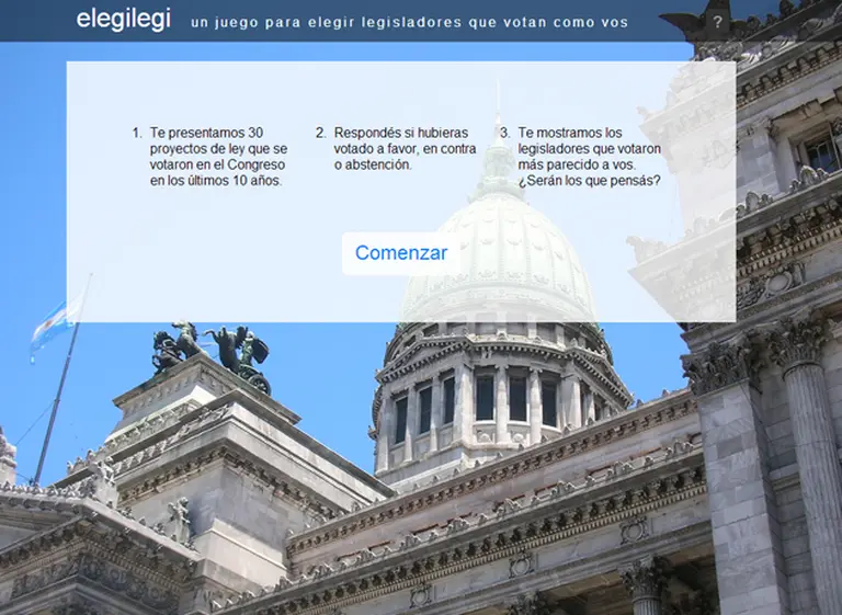 Una aplicación ayuda a decidir a quién votar a través de un juego de preguntas y respuestas