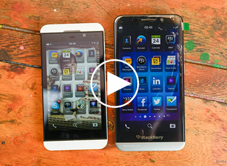 Se filtran imágenes del A10, el nuevo teléfono móvil de BlackBerry