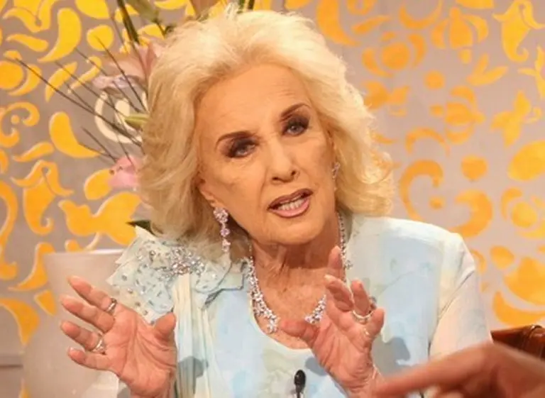 Mirtha Legrand: "Yo le reprocho al Gobierno que haya instaurado la división entre los argentinos"