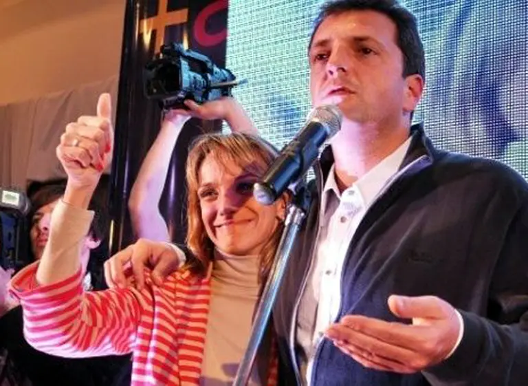 Sergio Massa, sobre el insulto de Malena a Scioli: "Es una chica de carácter"