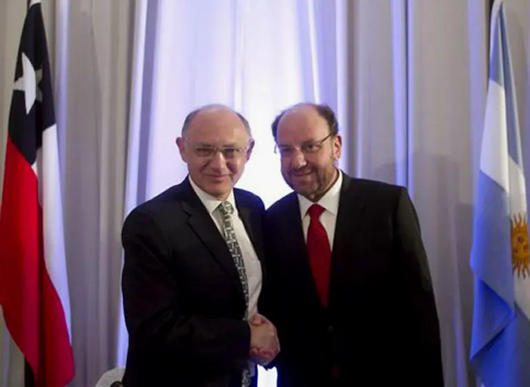 Con el conflicto de LAN en agenda, el canciller chileno se reúne con Timerman