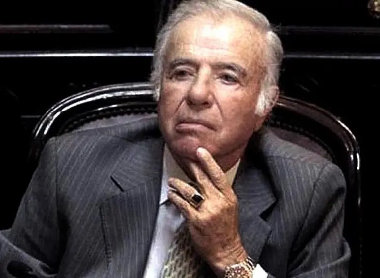 Menem: "Que los militares intervengan para combatir la inseguridad y la droga"