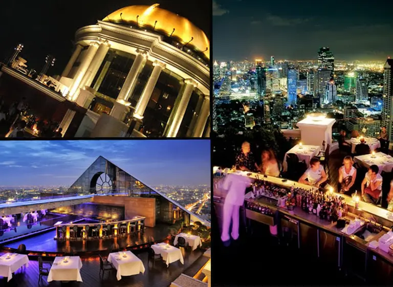 Cómo es la experiencia en el restaurante abierto más alto del mundo en Bangkok