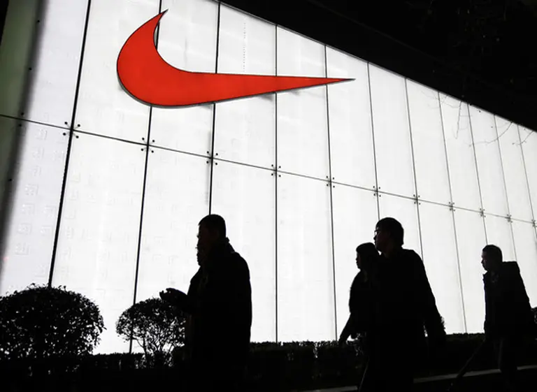 Nike "vuela" en Nueva York a horas de anunciarse que se sumará al Dow Jones