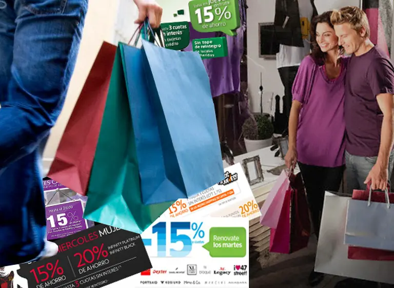 Con el estí­mulo oficial al consumo, bancos salen a "puro descuento" a conquistar a la clase media