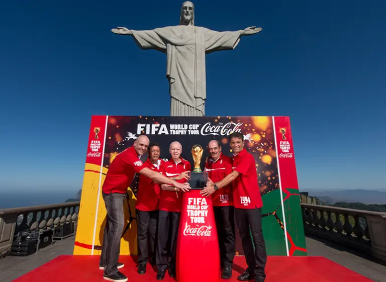 La copa de Brasil 2014 recorrerá el mundo de la mano de Coca-Cola