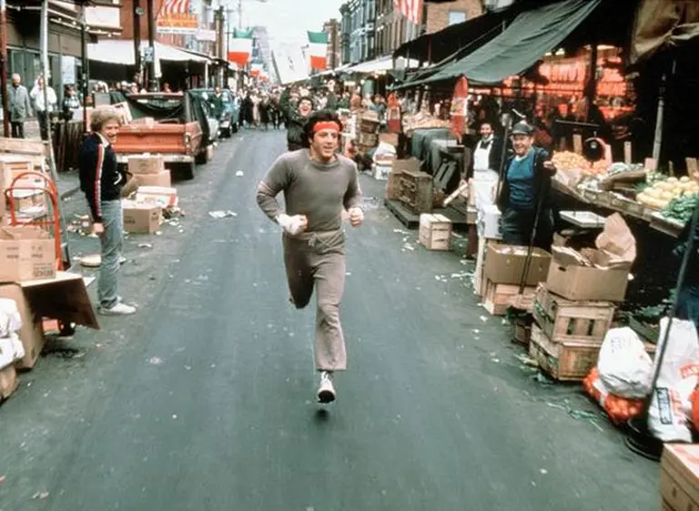 Se develó un misterio del cine: ¿cuánto corrió Stallone en Rocky II?