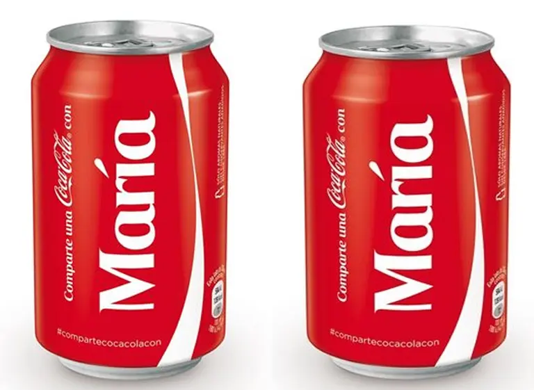 Coca-Cola para todos: los españoles tendrán latas de gaseosa con sus nombres