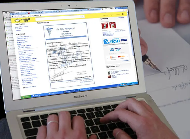 Si quiere faltar al trabajo, en Mercado Libre venden certificados médicos para licencias por enfermedad