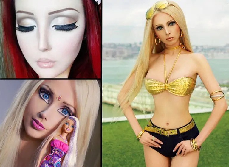 Mujeres "barbie" alrededor de todo el mundo: obsesión y transformación
