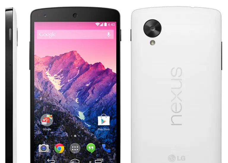 Se filtran imágenes del nuevo teléfono móvil Nexus 5 en Twitter