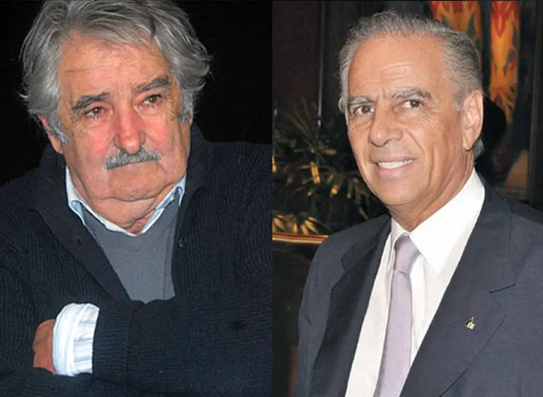 Mujica mantuvo un almuerzo "express" con Alejandro Bulgheroni en Montevideo