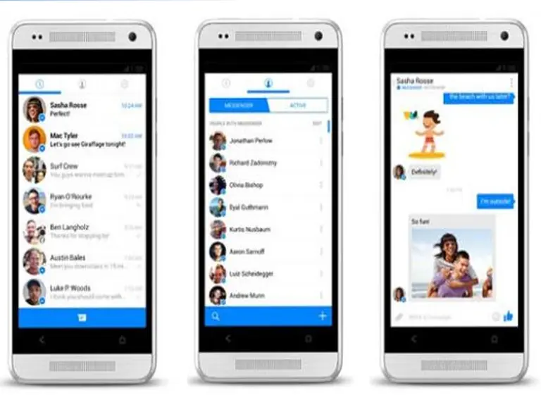 Facebook anuncia un nuevo diseño para su aplicación "Messenger"