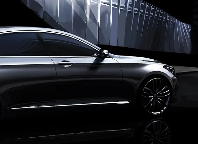 Hyundai anticipa cómo será el nuevo Genesis premium sedan