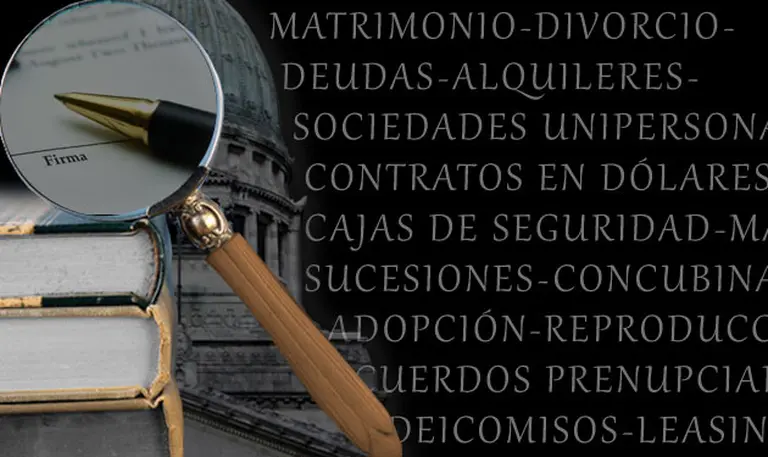 Marcará un "antes y un después" para los argentinos: el nuevo Código Civil está a un paso de ser ley