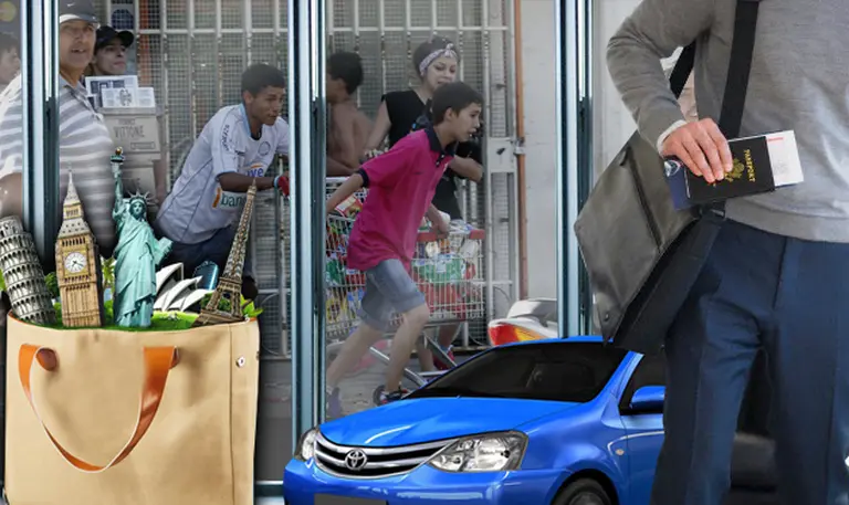 Una Argentina, dos realidades: récords en 0Km y turismo conviven con saqueos y conflictos sociales